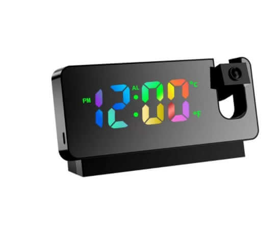 Smart LED Projection Alarm Clock
